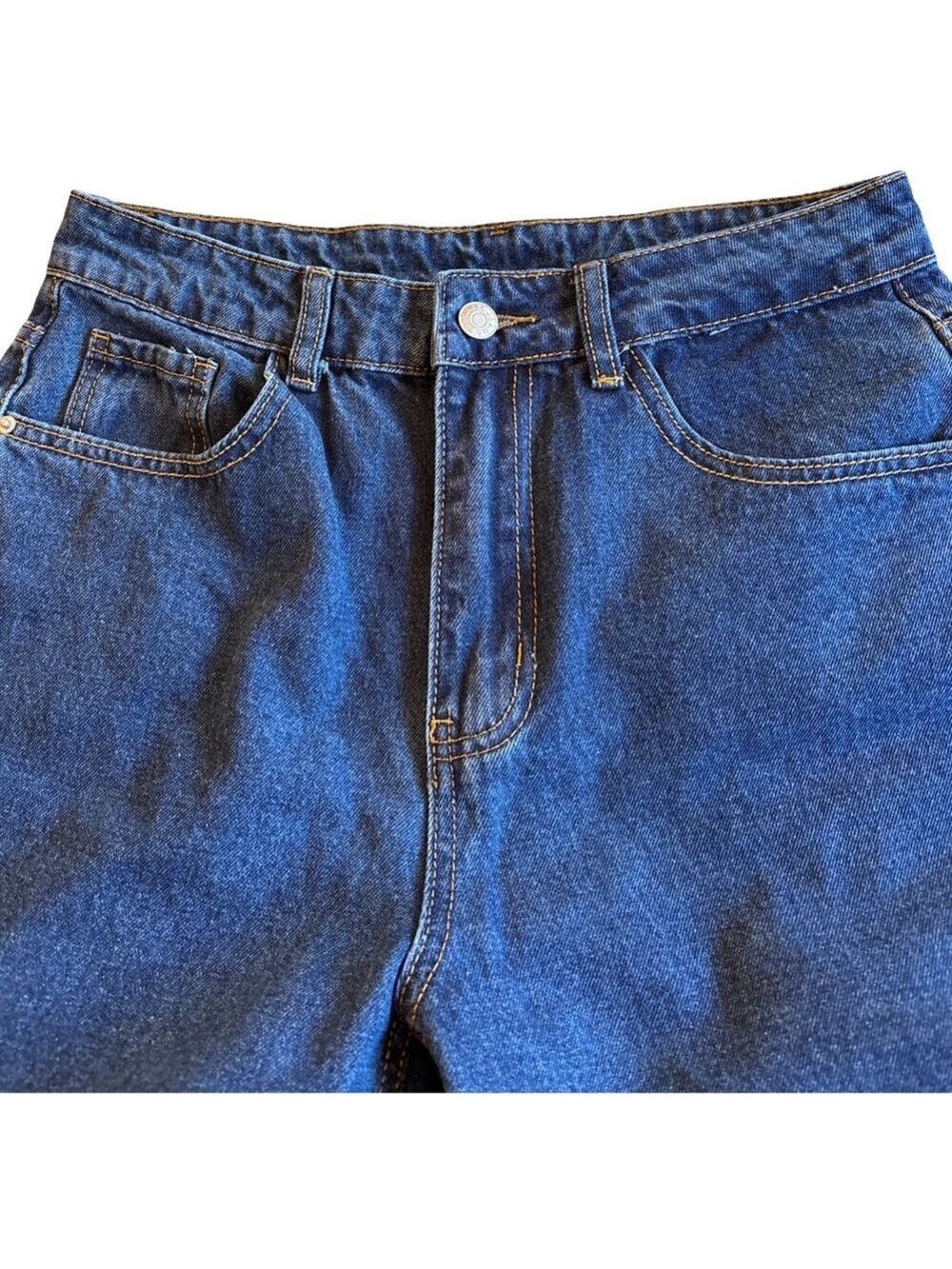 SHEIN Deep Blue Skinny High-Rise Jeans Size 6 (3 for $12 item) - Picture 3 of 4